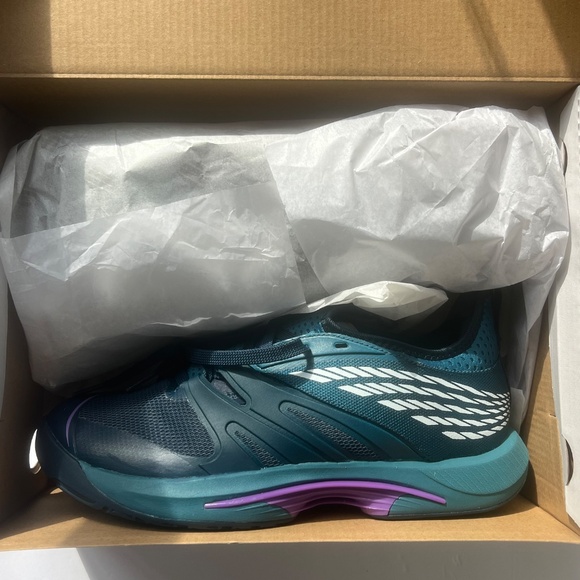 K-Swiss Speed-Trac Blue Purple Mens Pickleball Tennis Court Shoes Size 9.5 - Picture 7 of 9